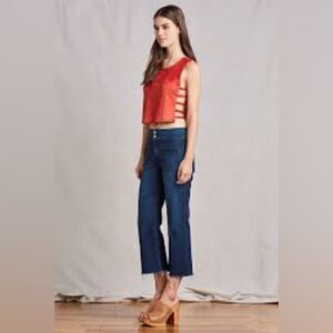 Tularosa Camilla Crop Flare Jean 26